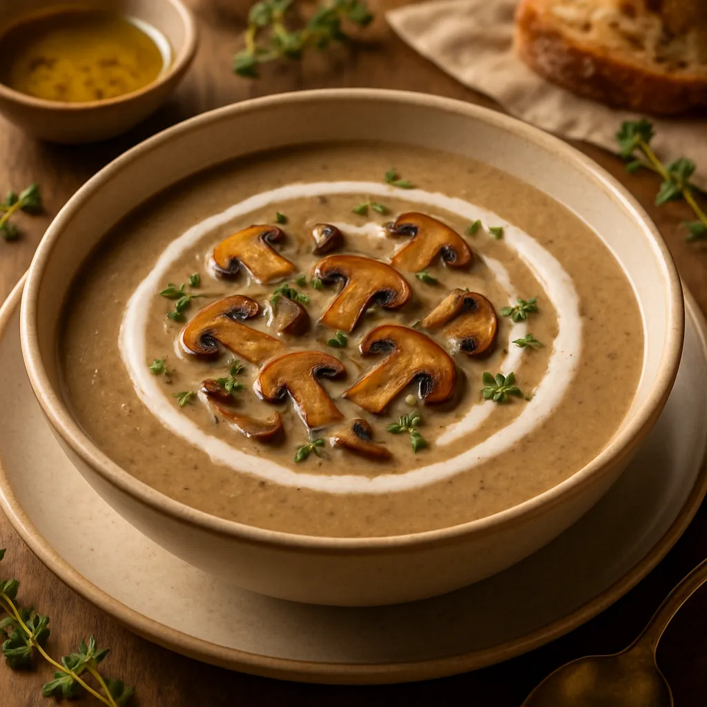 Vegan Crème de Champignons