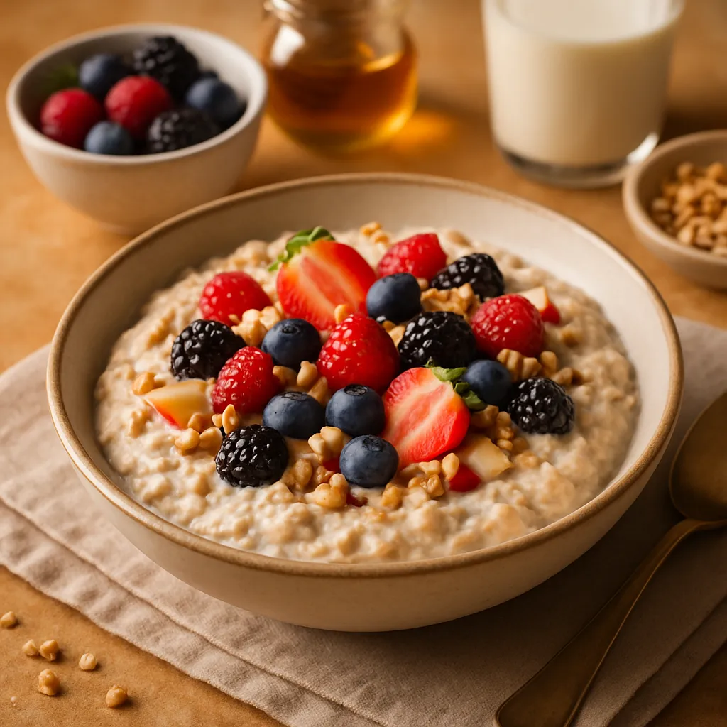 Bircher Müsli mit Früchten