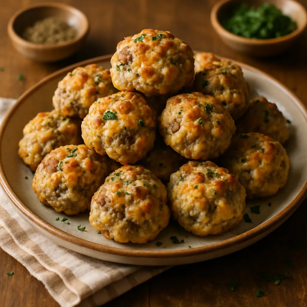 Photo of Savory Sausage Balls