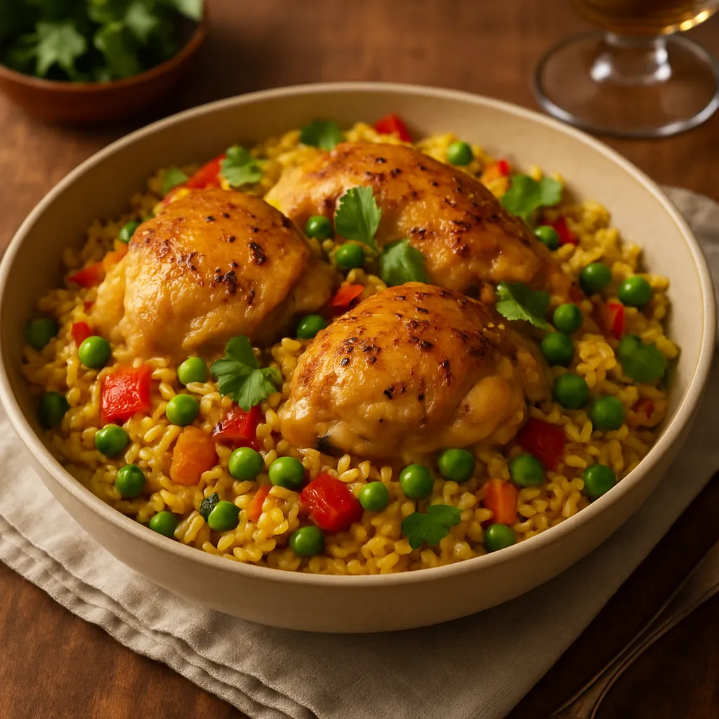 Photo of Galinhada: Brazilian Chicken and Rice Dish