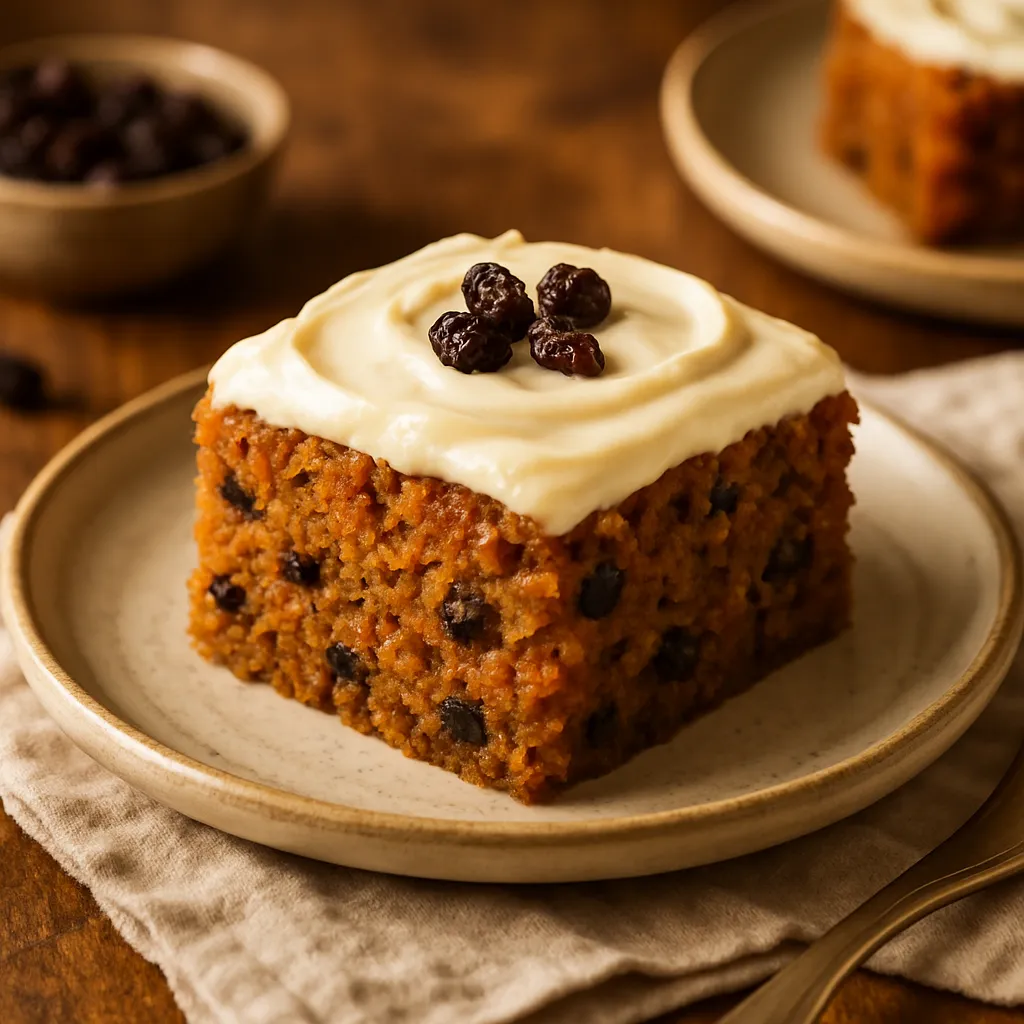 Photo of Moist Carrot Cake with Raisins