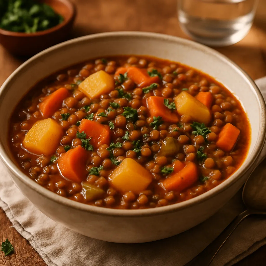 Smoky Lentil and Vegetable Stew
