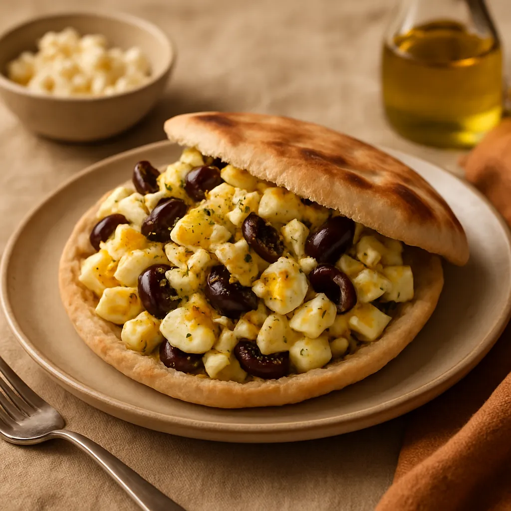 Photo of Mediterranean Egg Salad Sandwich