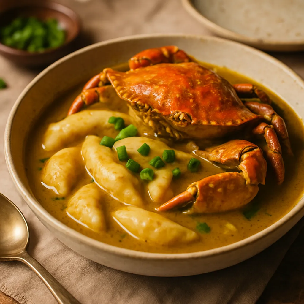 Photo of Curried Crab and Dumplings