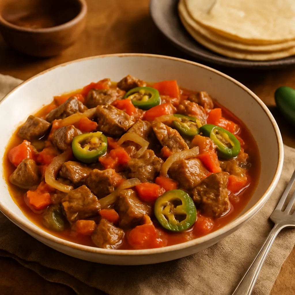 Bistec a la Mexicana