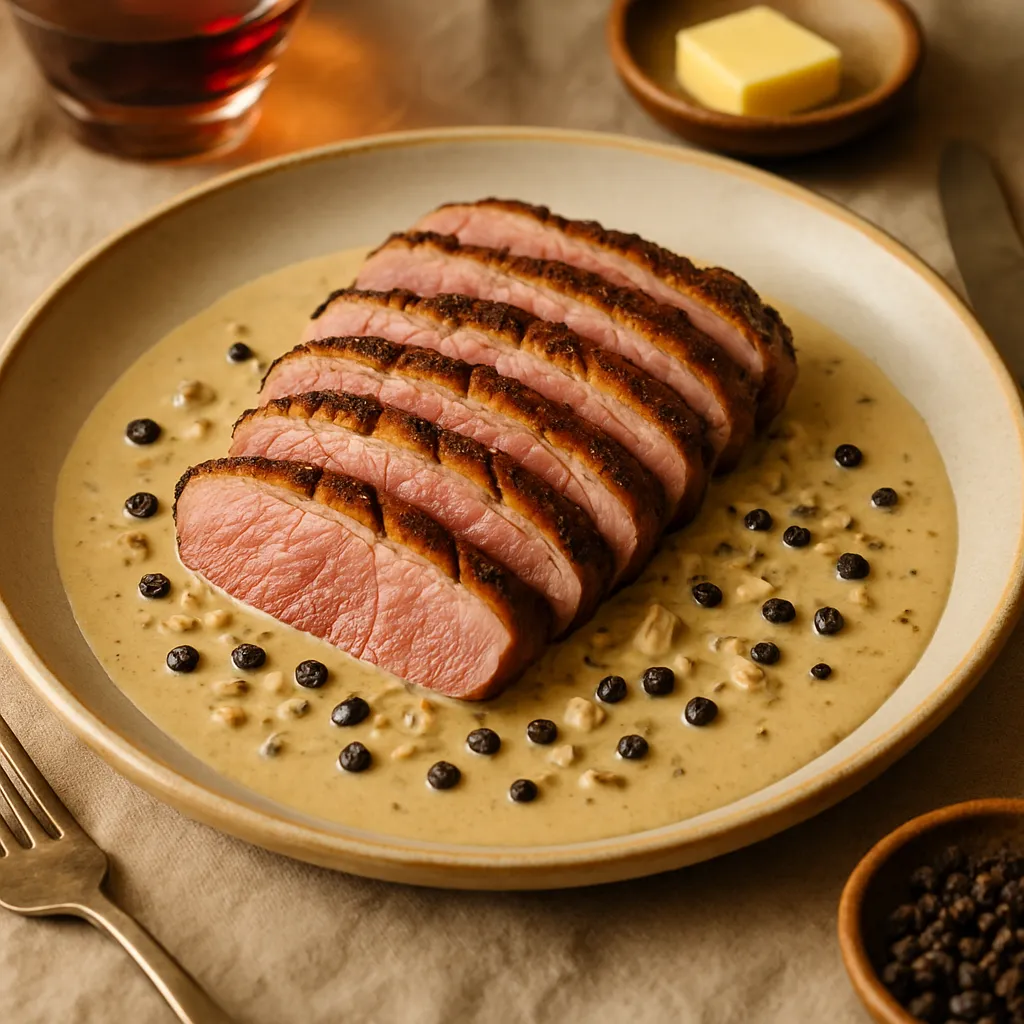 Photo of Magret de Canard avec Sauce au Poivre