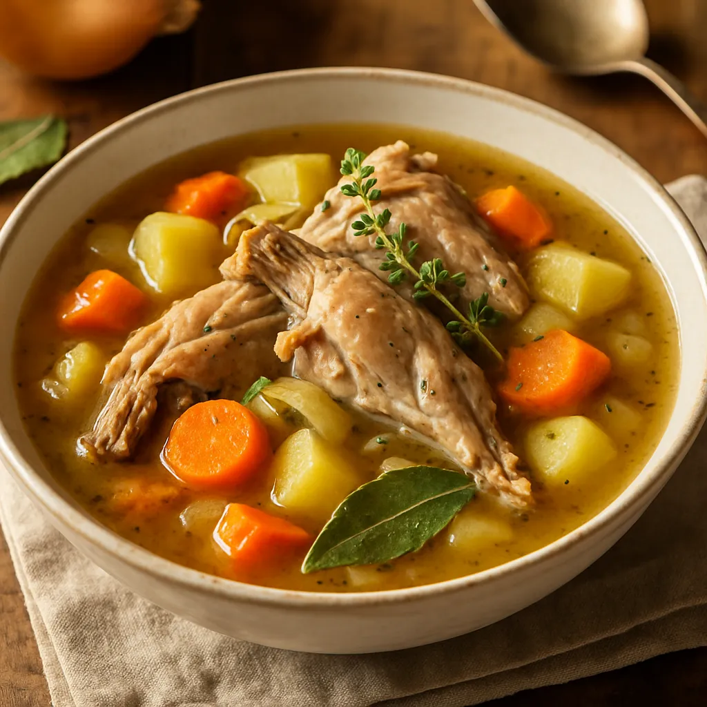 Photo of Traditional Irish Rabbit and Vegetable Soup
