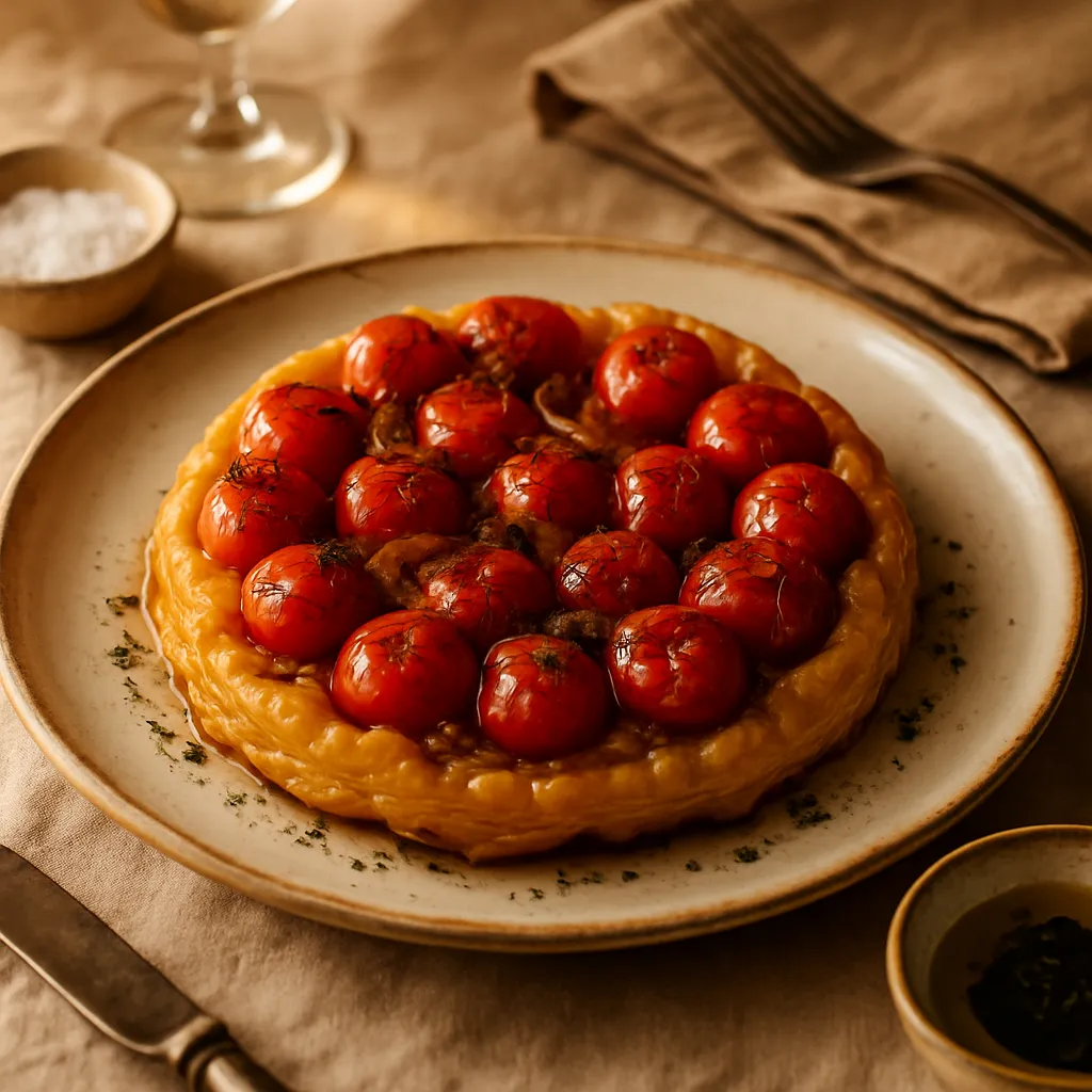 Tarte Tatin aux Tomates