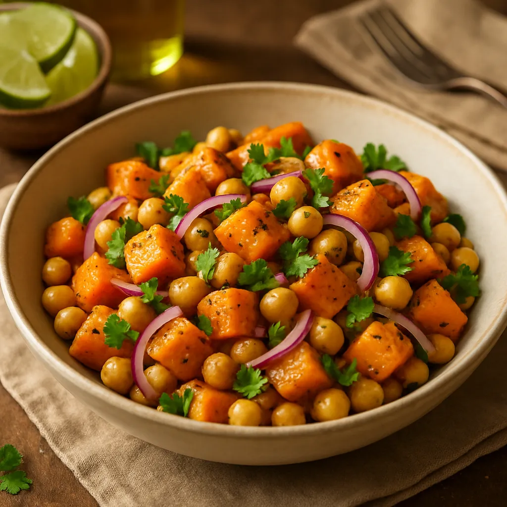 Photo of Roasted Pumpkin and Chickpea Salad