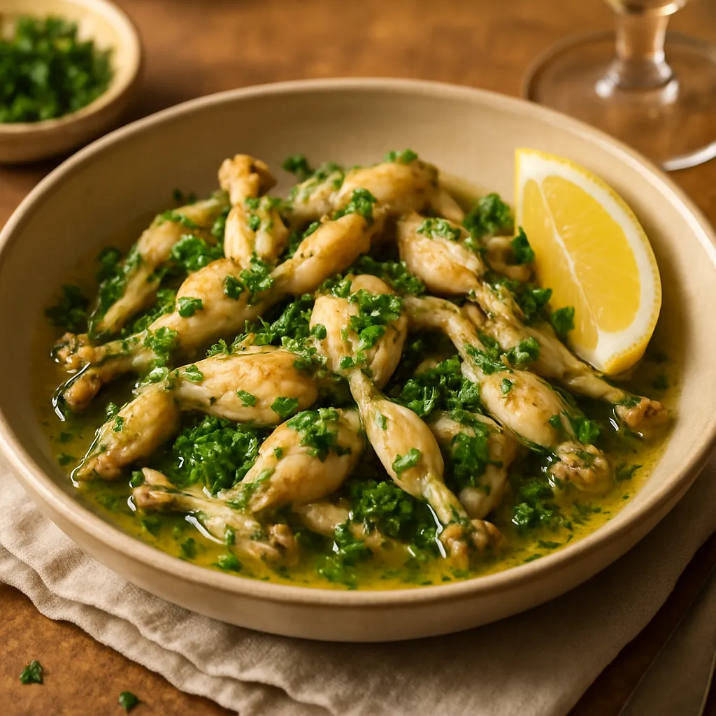 Photo of Cuisse de Grenouille à l'Ail et au Persil