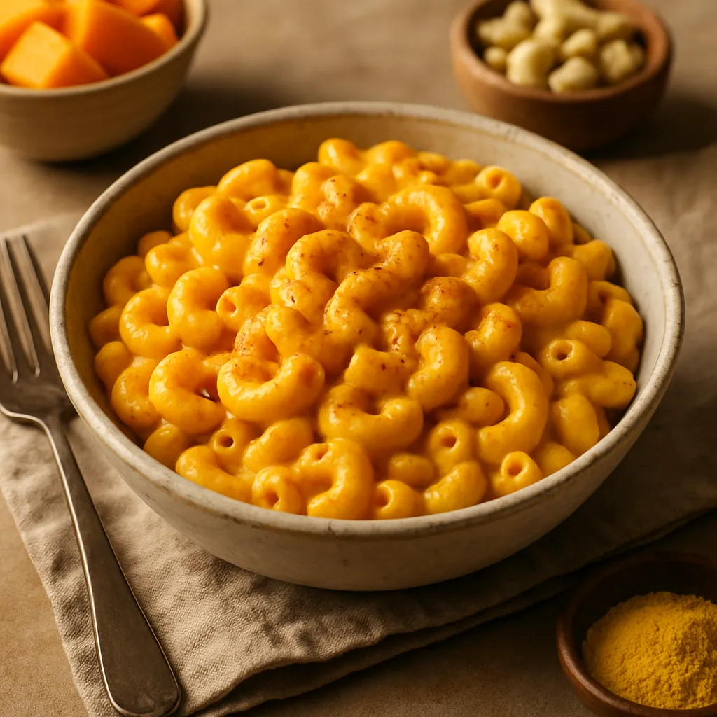 Vegan Mac and Cheese with Butternut Squash