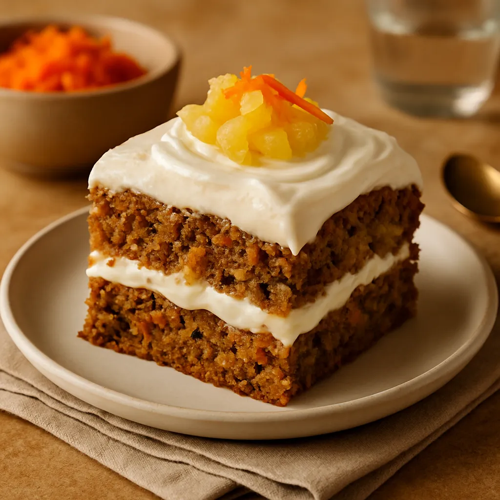 Photo of Decadent Carrot Cake with Pineapple