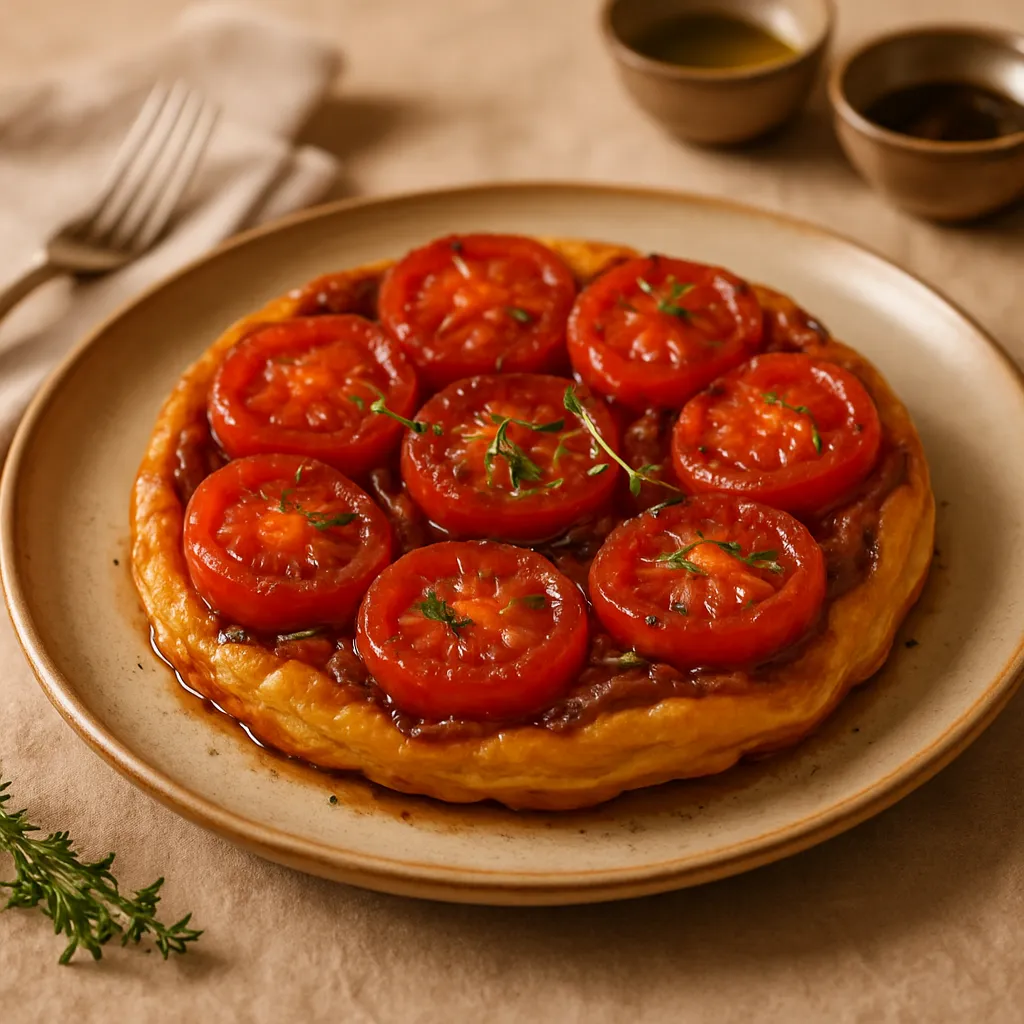 Tarte Tatin aux Tomates