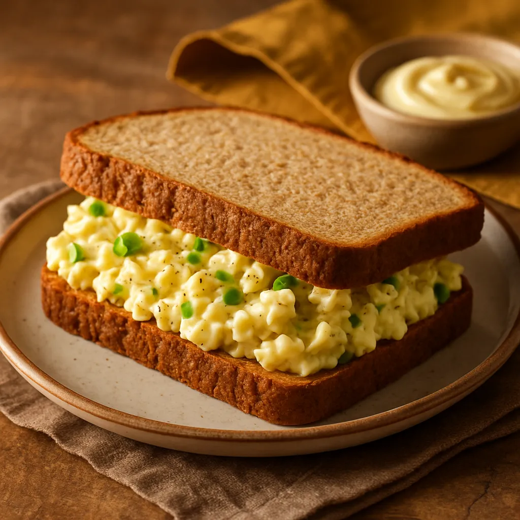 Photo of Homemade Egg Salad Sandwich