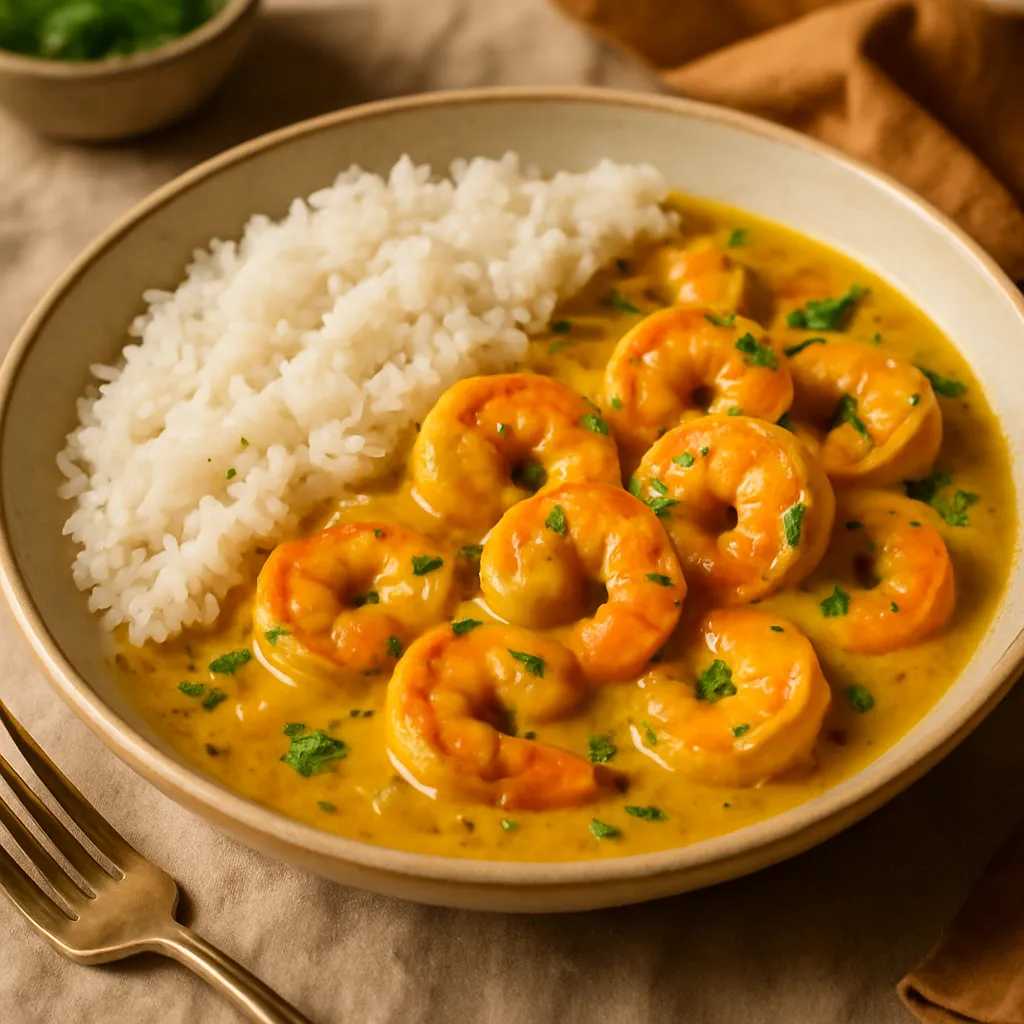Photo of Coconut Curry Shrimp