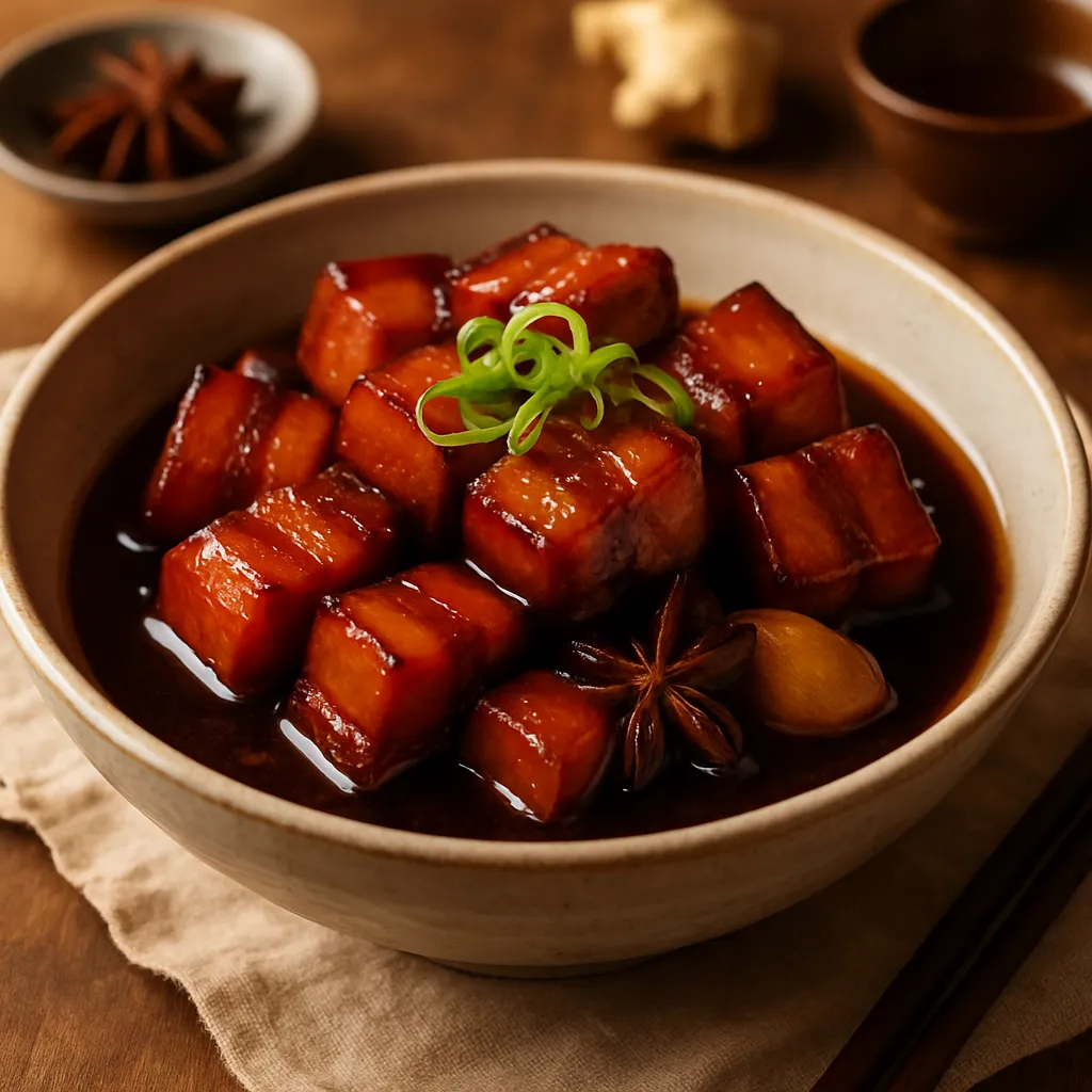 Braised Pork Belly (红烧肉)