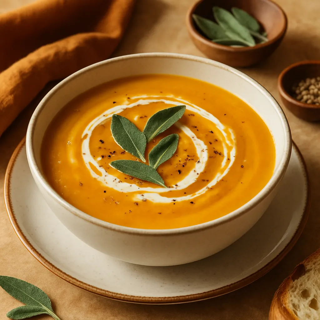 Photo of Homemade Irish Squash and Sage Soup