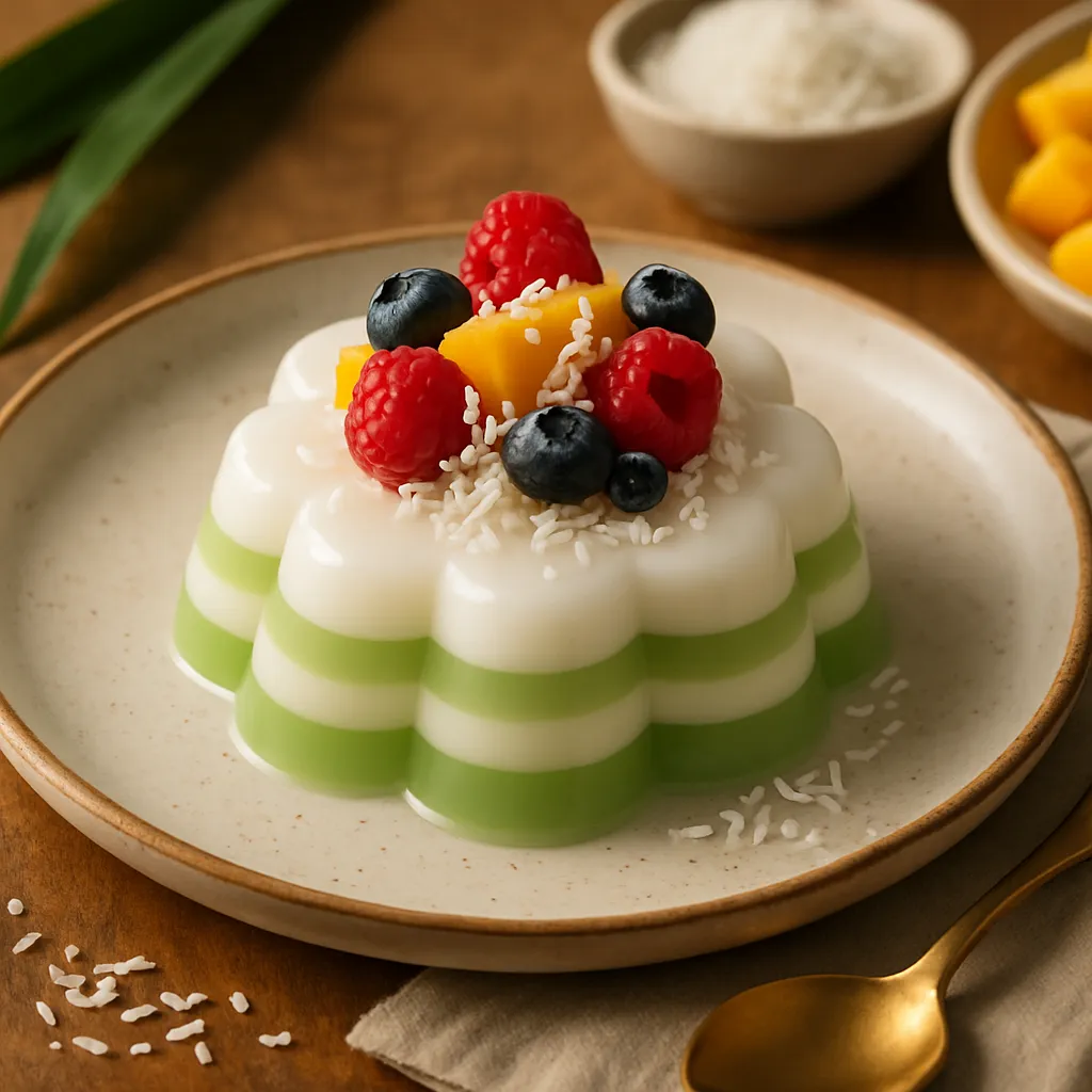 Photo of Homemade Thai Coconut Jelly