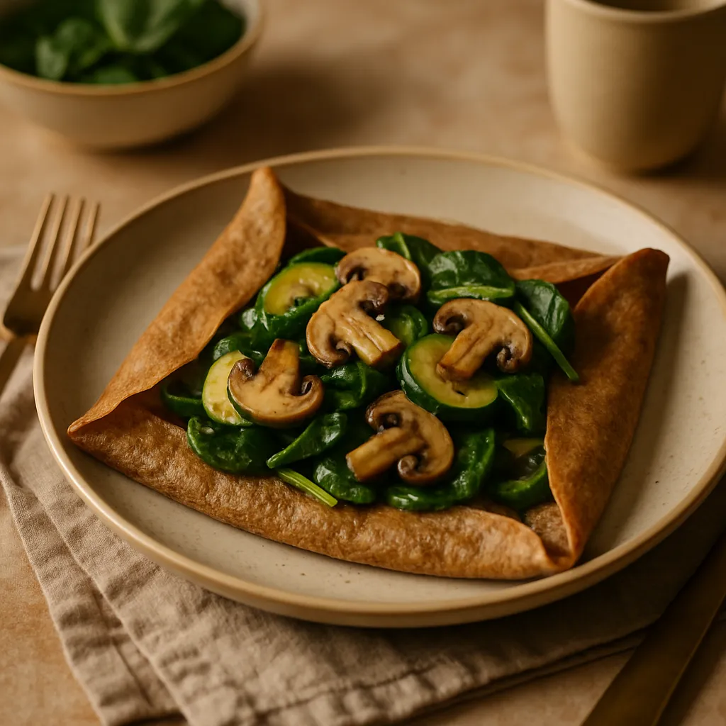 Savory Buckwheat Galette (Galette de Sarrasin)
