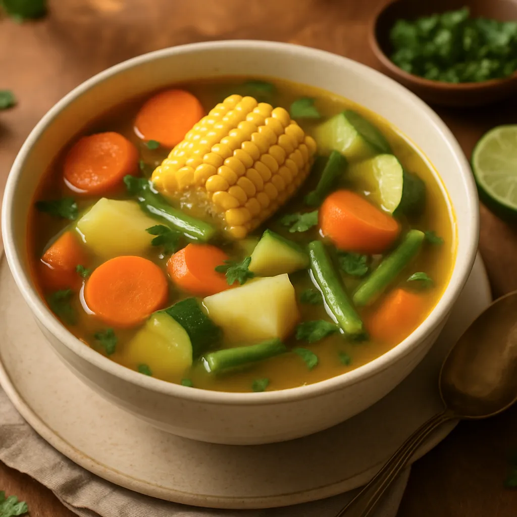 Caldo de Res Vegetariano