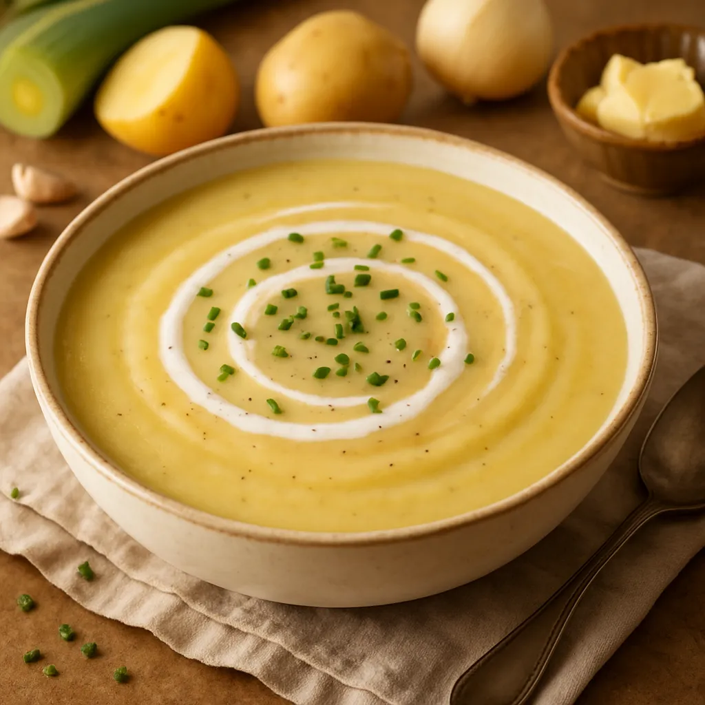 Potage de Poireaux et Pommes de Terre
