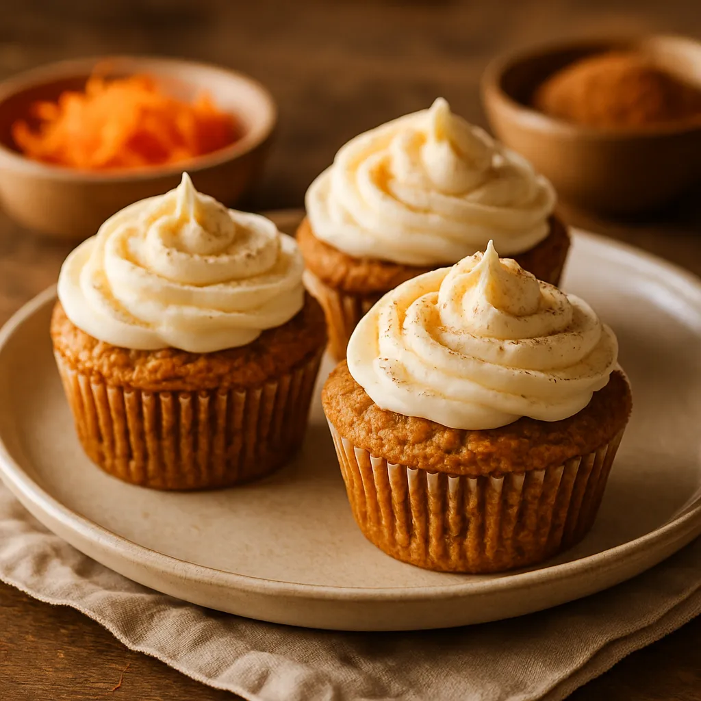 Photo of Simple Carrot Cake Cupcakes