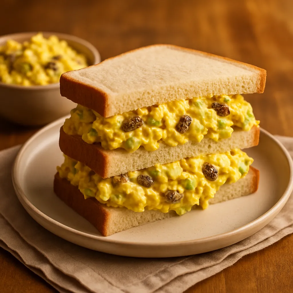 Photo of Curried Egg Salad Sandwich