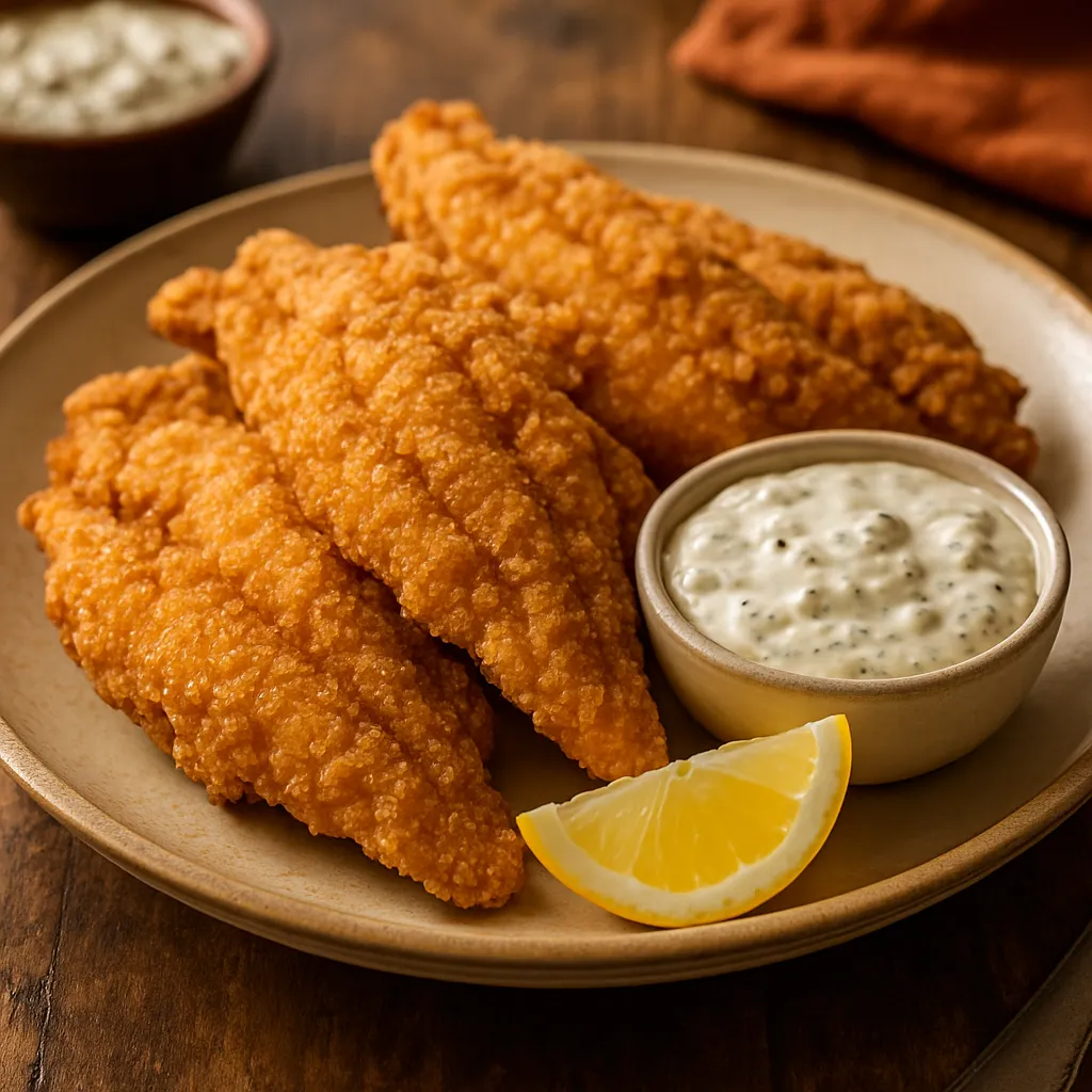 Photo of Southern Style Fried Catfish with Tartar Sauce
