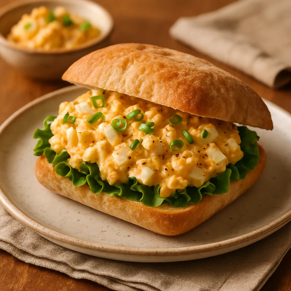 Photo of Spicy Sriracha Egg Salad Sandwich