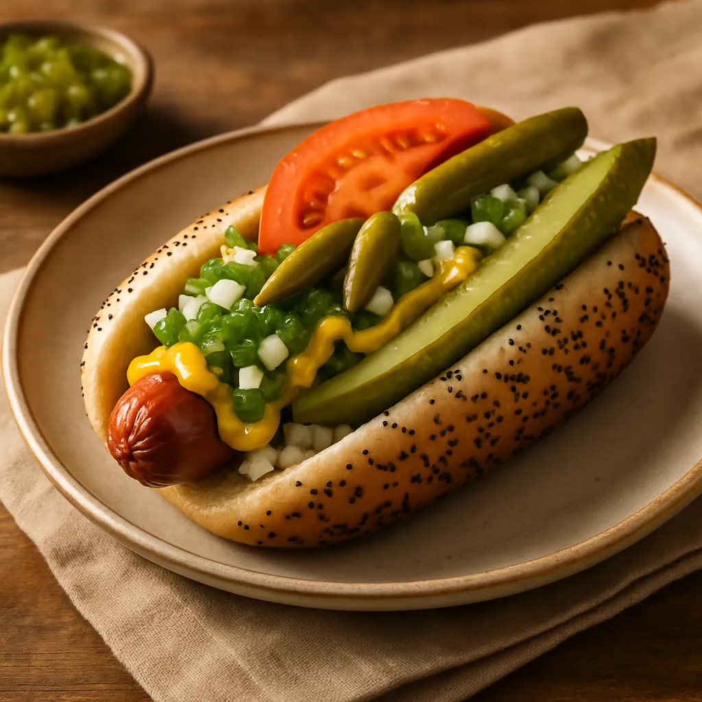 Photo of Authentic Chicago Style Hot Dog