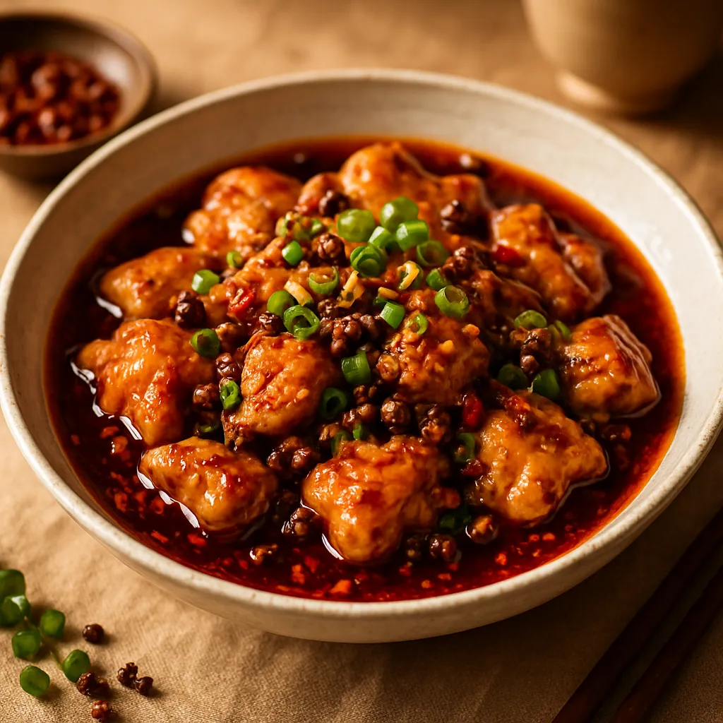 Sichuan Peppercorn Chicken (椒麻鸡)