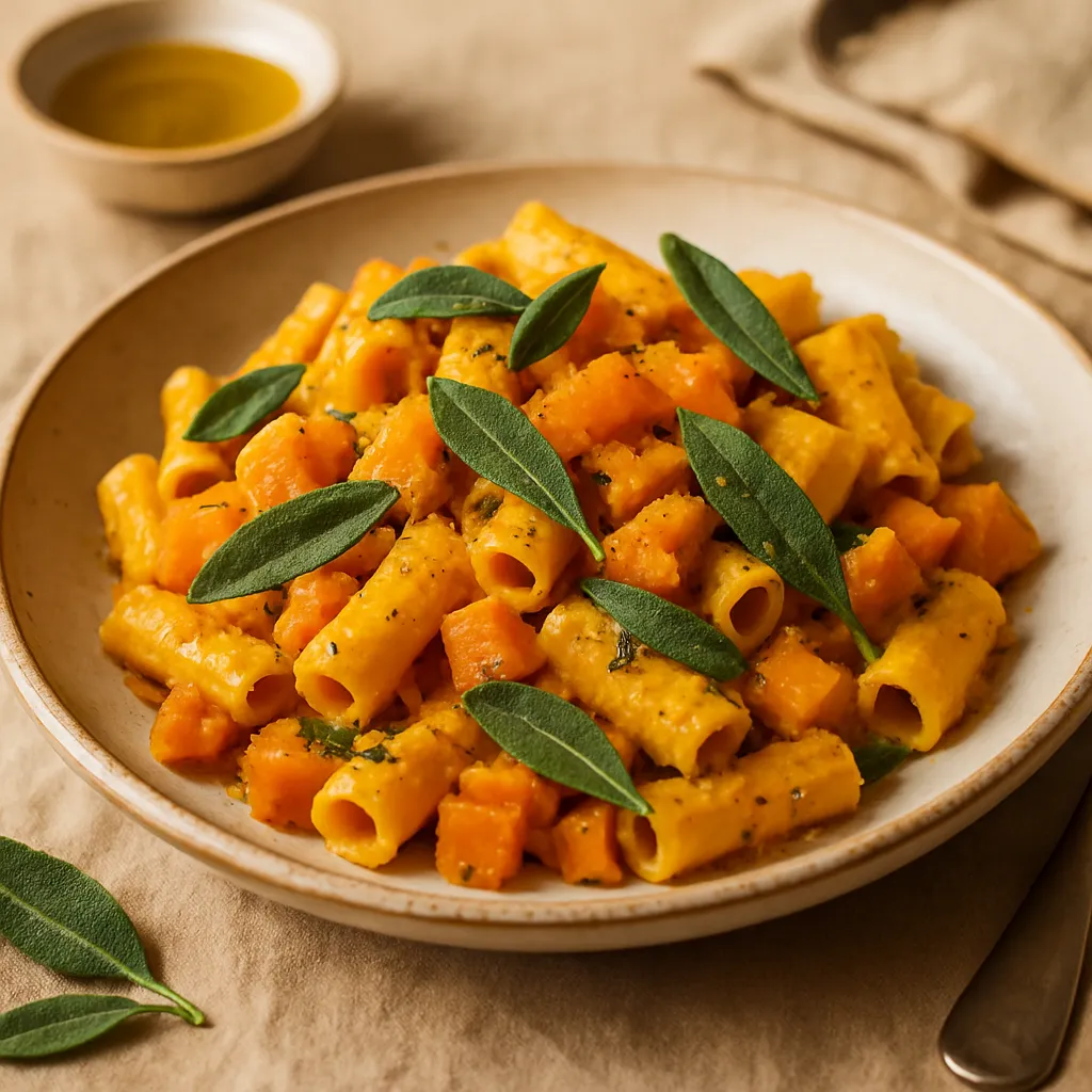 Savory Pumpkin and Sage Pasta