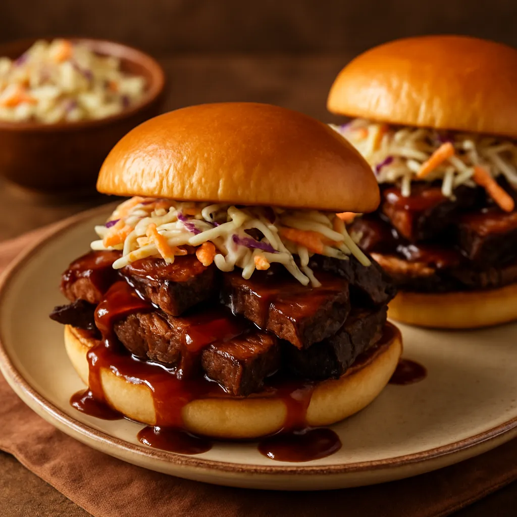 Photo of BBQ Beef Brisket Sandwiches