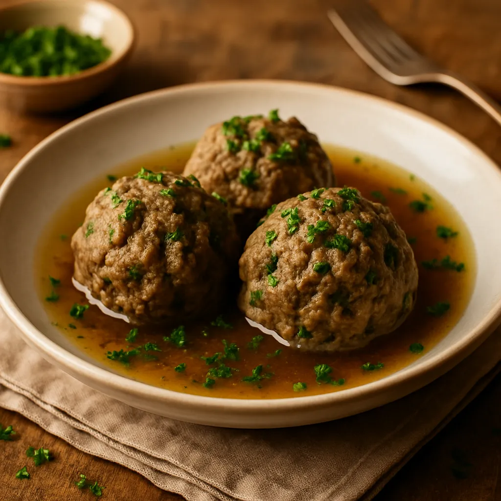 Játrové knedlíky (Liver Dumplings)