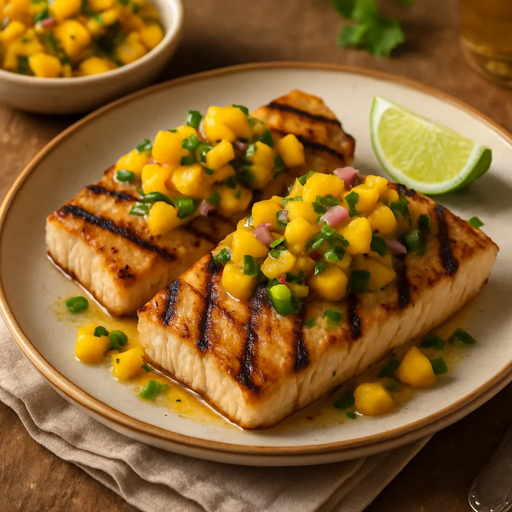 Photo of Grilled Mahi-Mahi with Mango Salsa