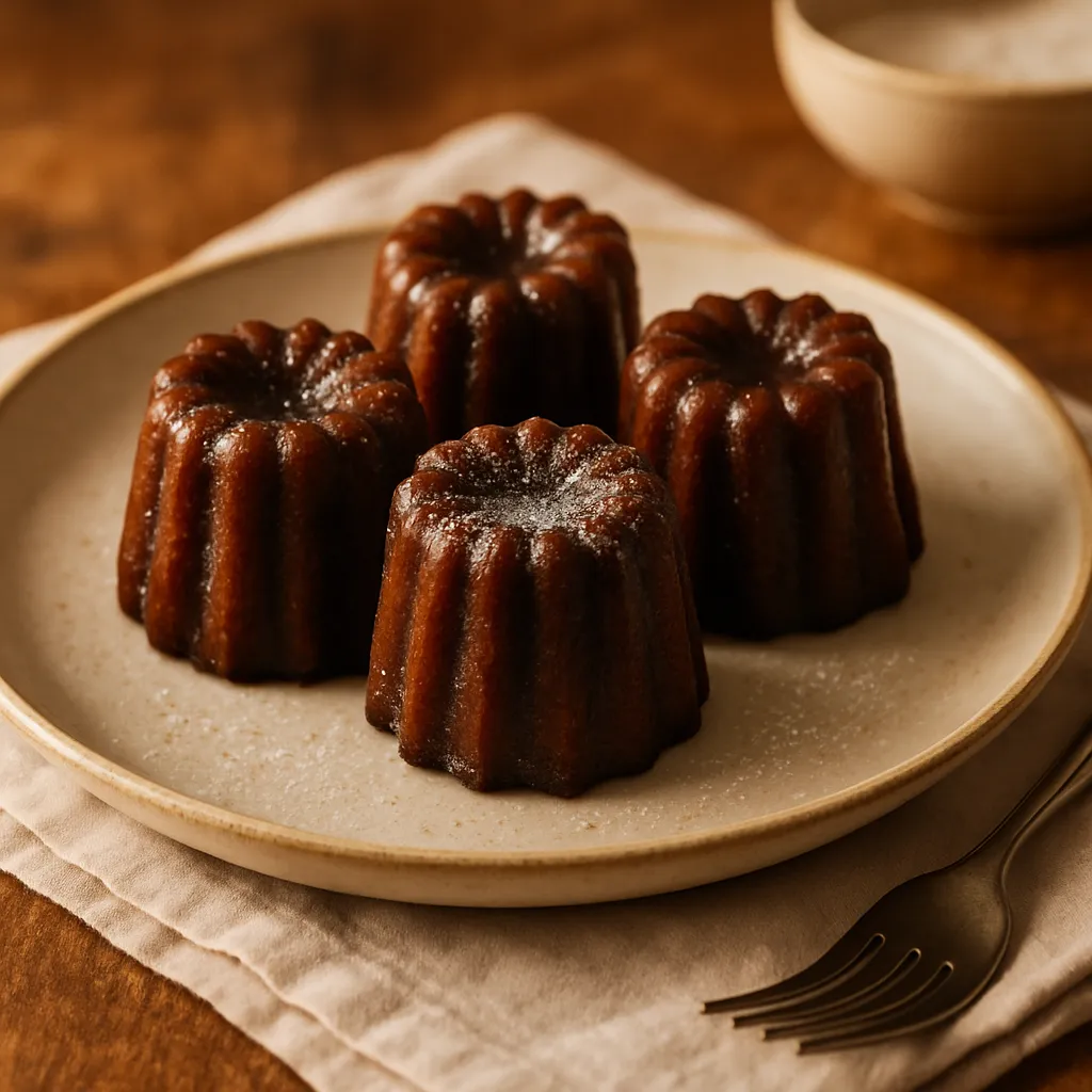 Vegan Canelés de Bordeaux