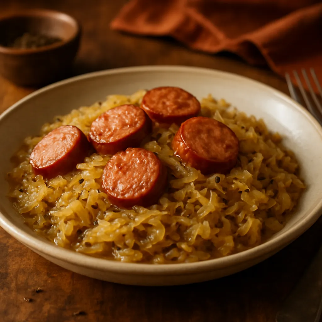 Photo of Smoked Sausage and Sauerkraut