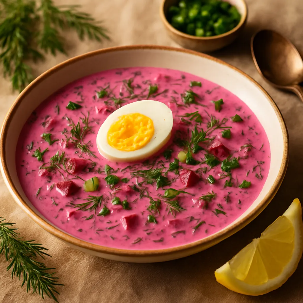 Photo of Šaltibarščiai - Chilled Beetroot Soup