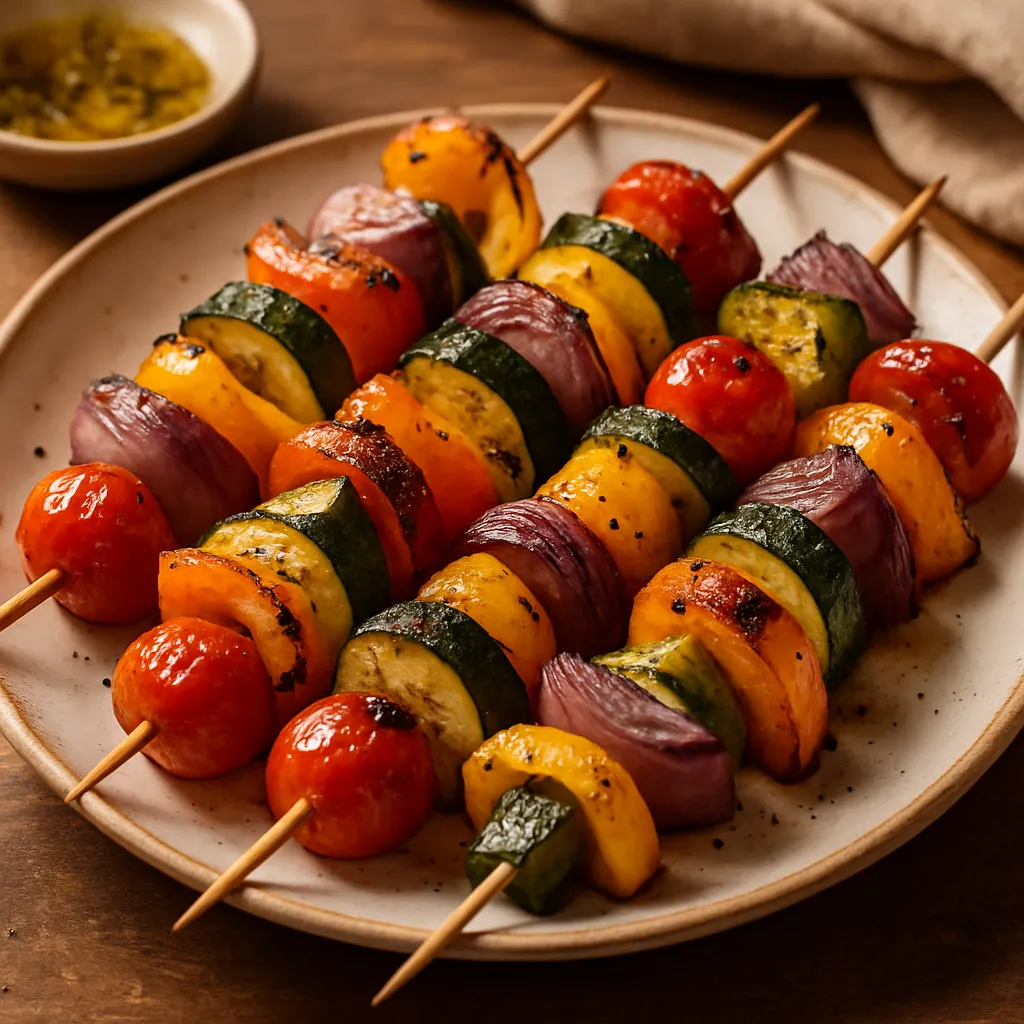 Photo of Grilled Vegetable Skewers