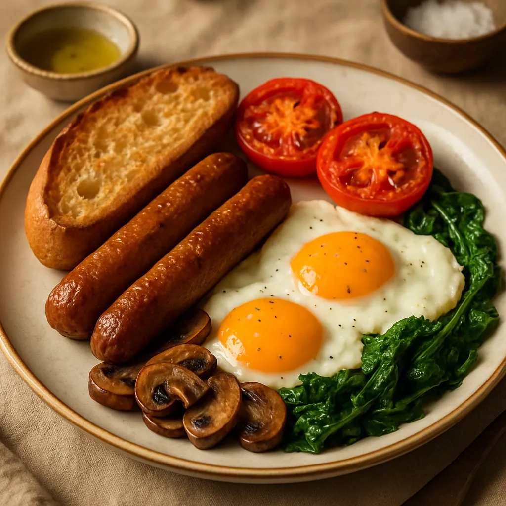 Vegetarian Full English Breakfast
