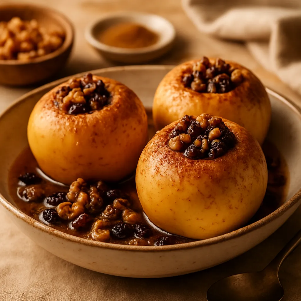 Gebackene Äpfel mit Zimt