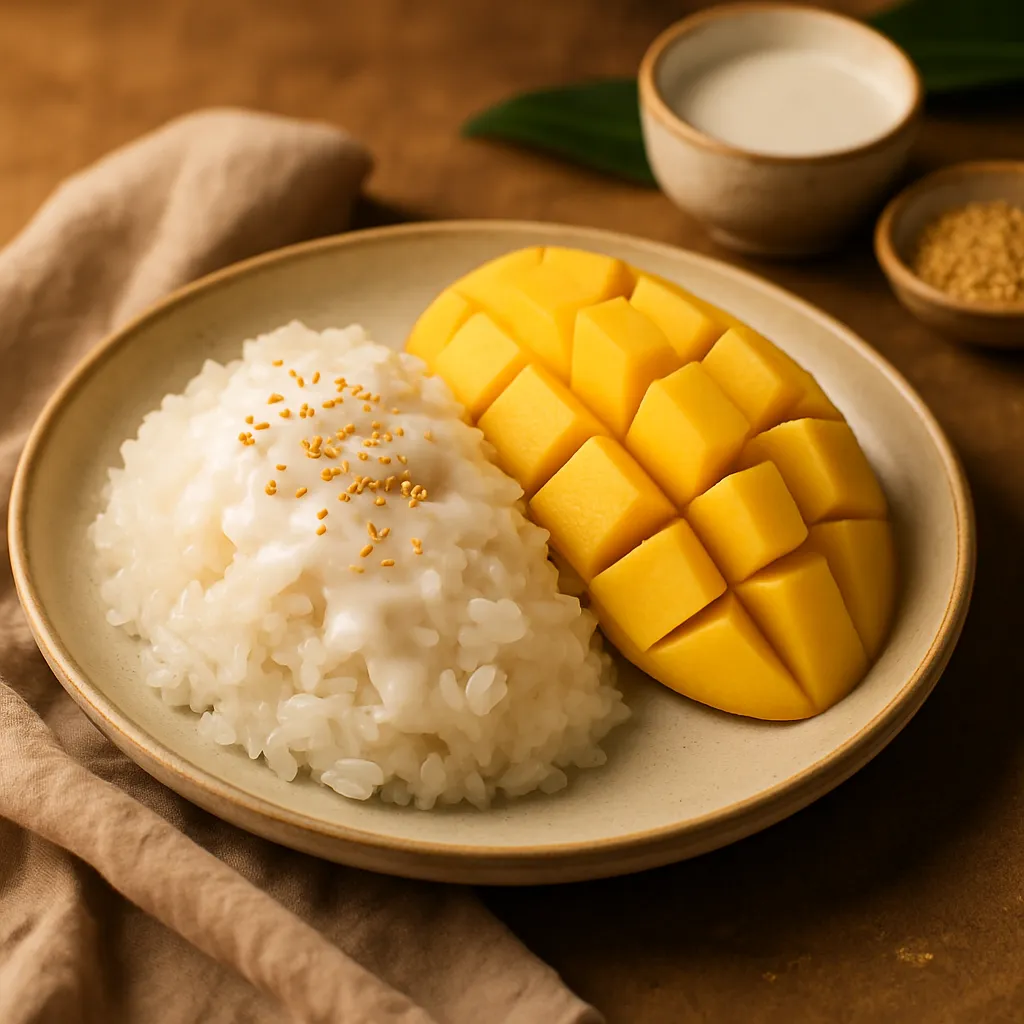 Photo of Easy Sticky Rice with Mango