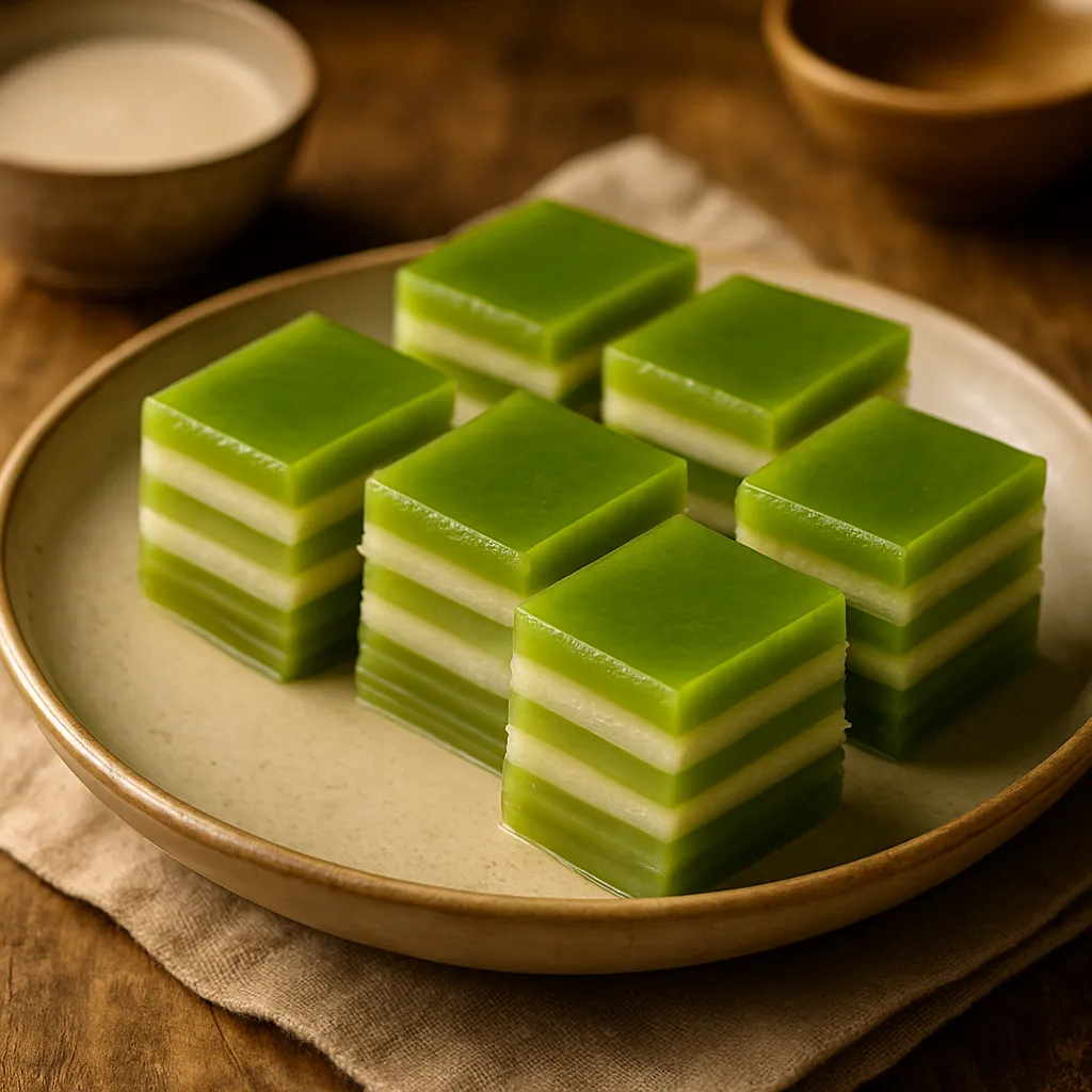 Photo of Best Thai Pandan Layer Cake