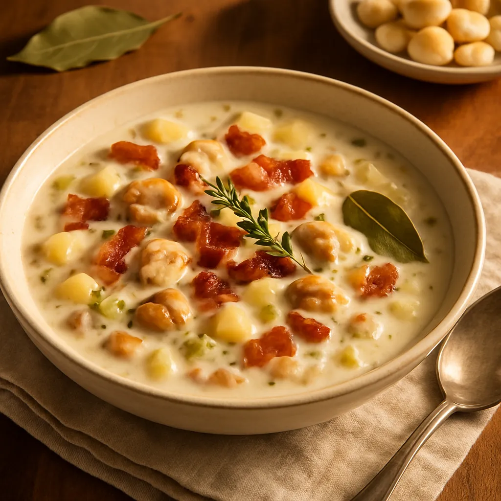 Photo of New England Clam Chowder