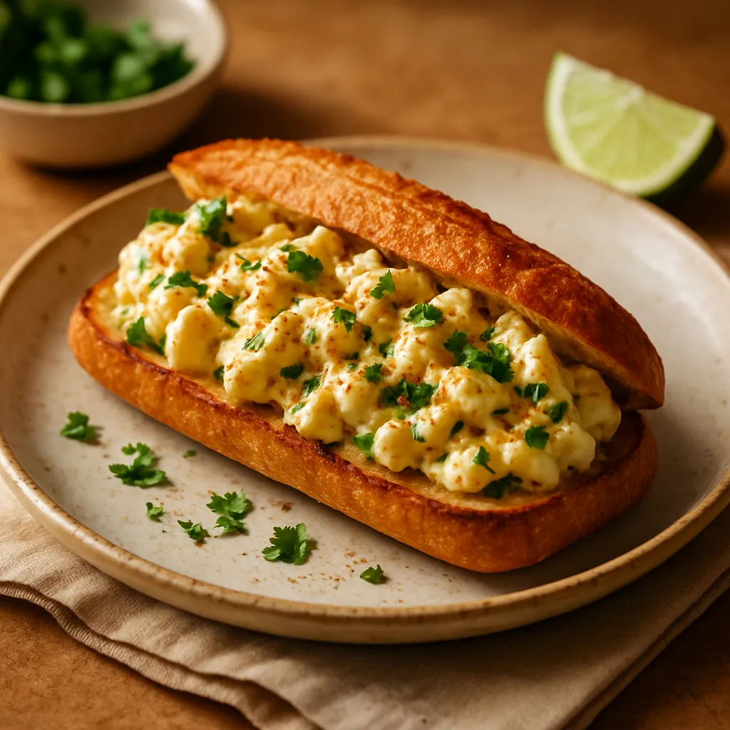 Photo of Chili Lime Egg Salad Sandwich