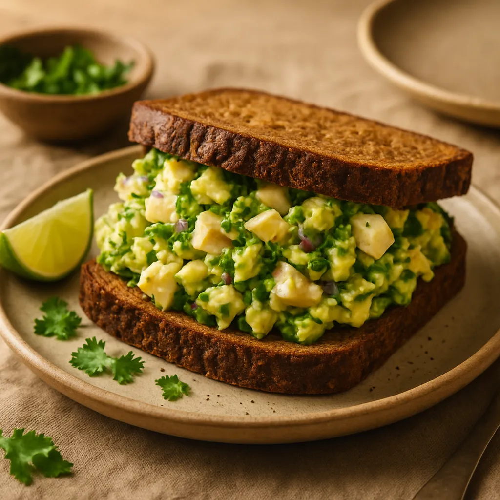Photo of Avocado Egg Salad Sandwich