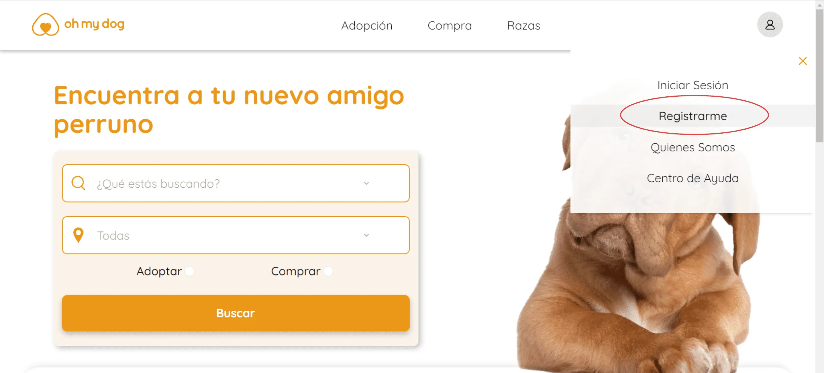 como registrarme en desktop