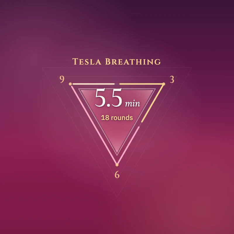 18 Rounds of Tesla Breathing