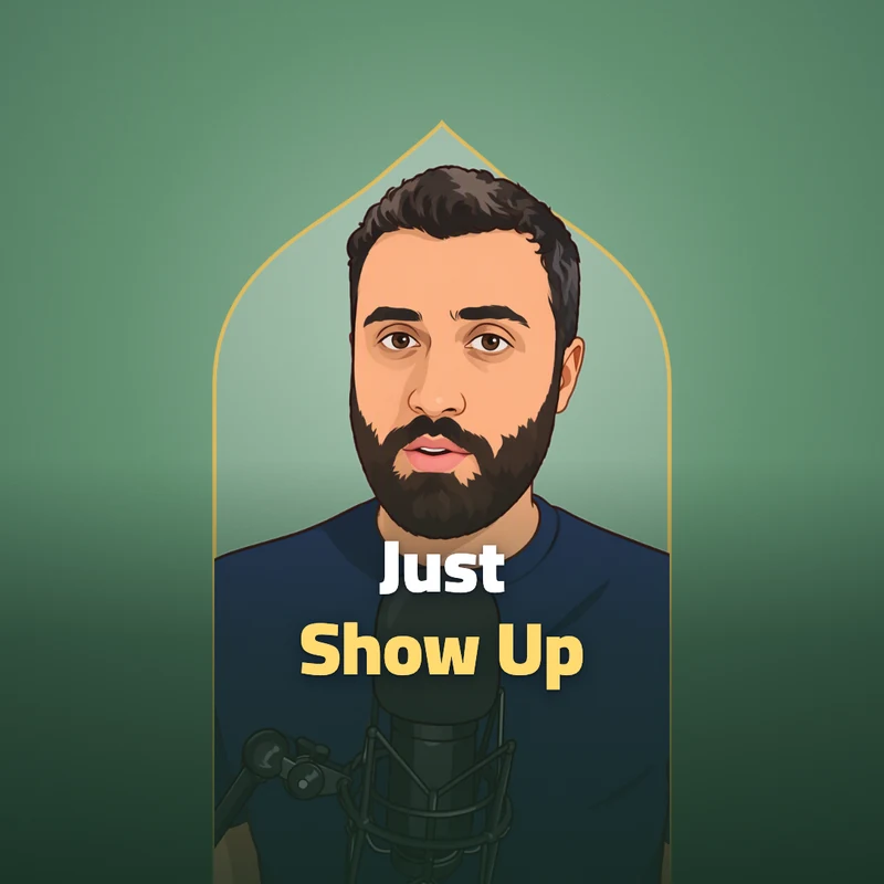 Don't think about work, just show up