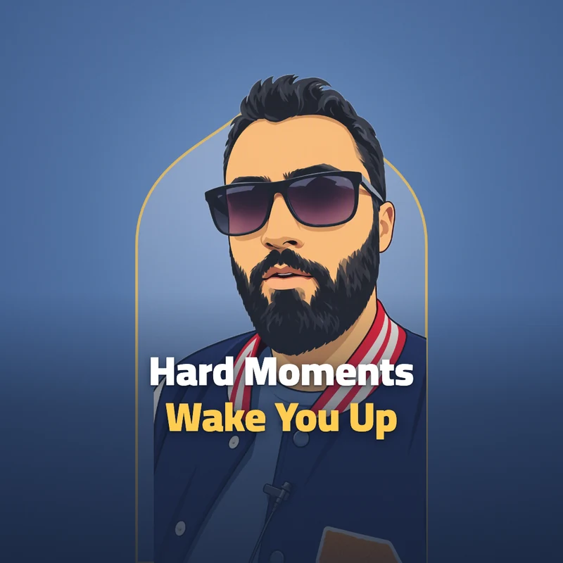 Difficult moments can wake you up! 🤫